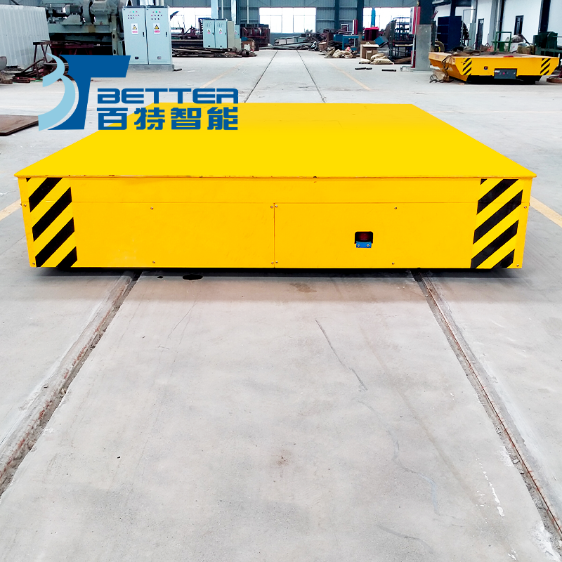 20噸模具轉(zhuǎn)運(yùn)蓄電池供電軌道平車