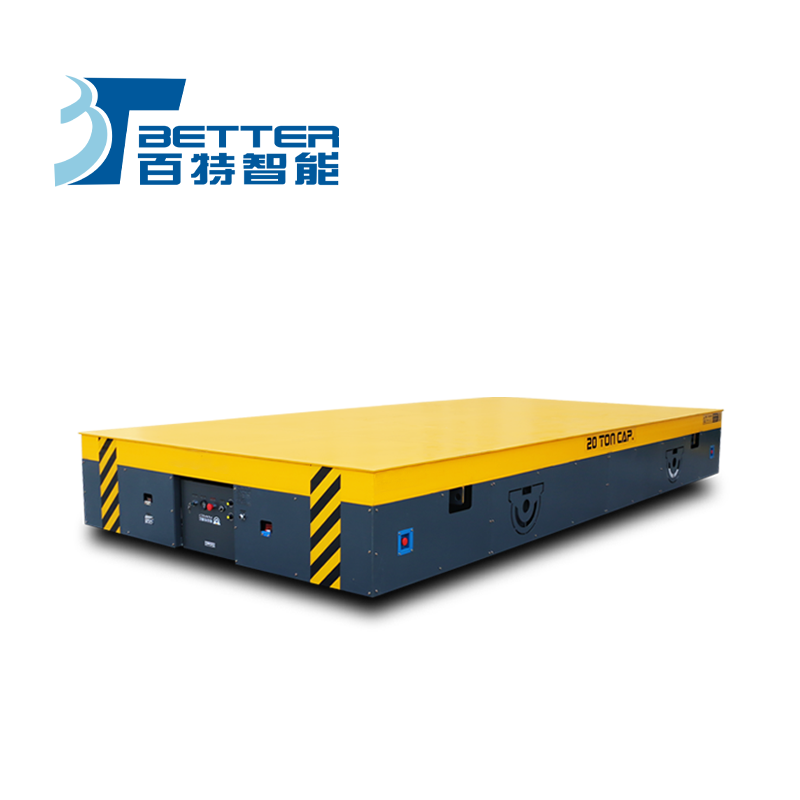百特小型15噸無(wú)軌電動(dòng)平板車（2）